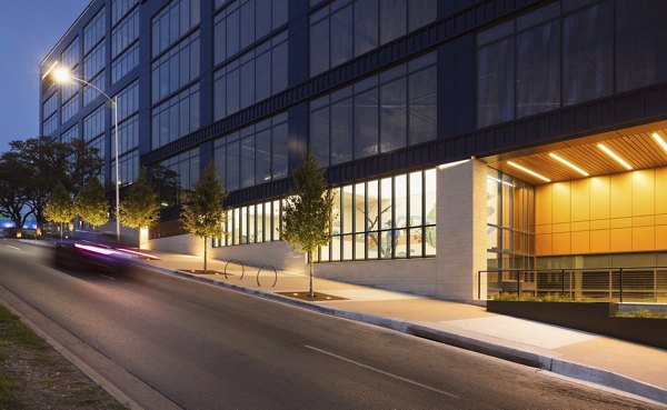 The Waller Apartments: Luxury view of modern apartments in prime urban location