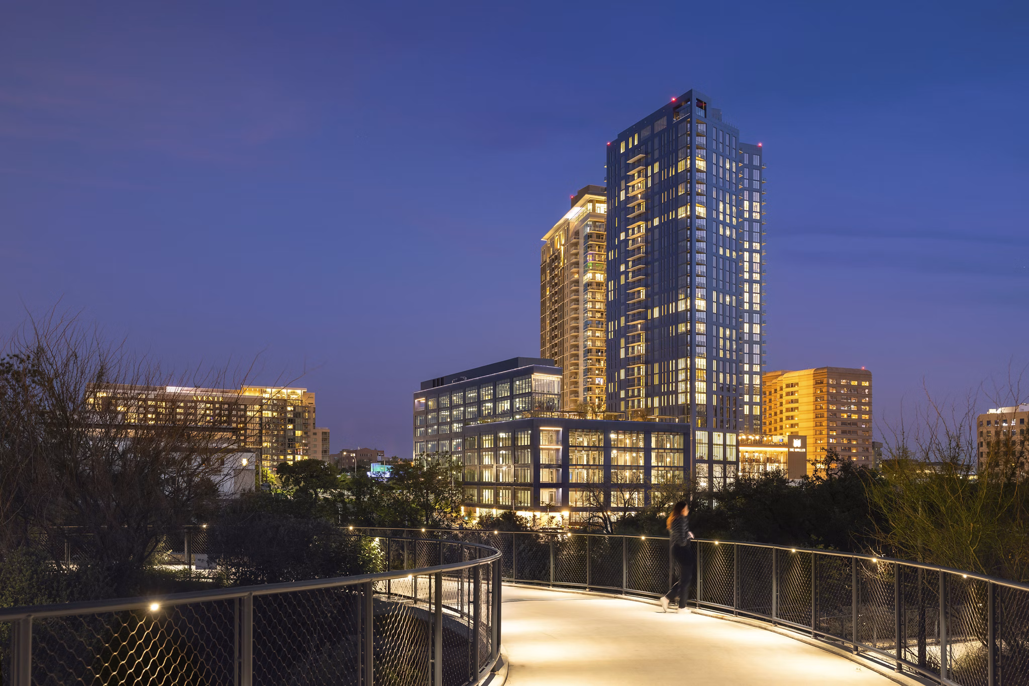 The Waller Apartments: Luxurious high-rise with modern design in vibrant downtown location