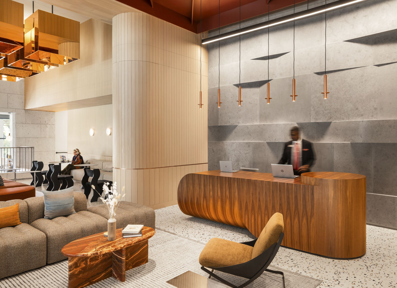 Lobby at The Waller (2 of 2)