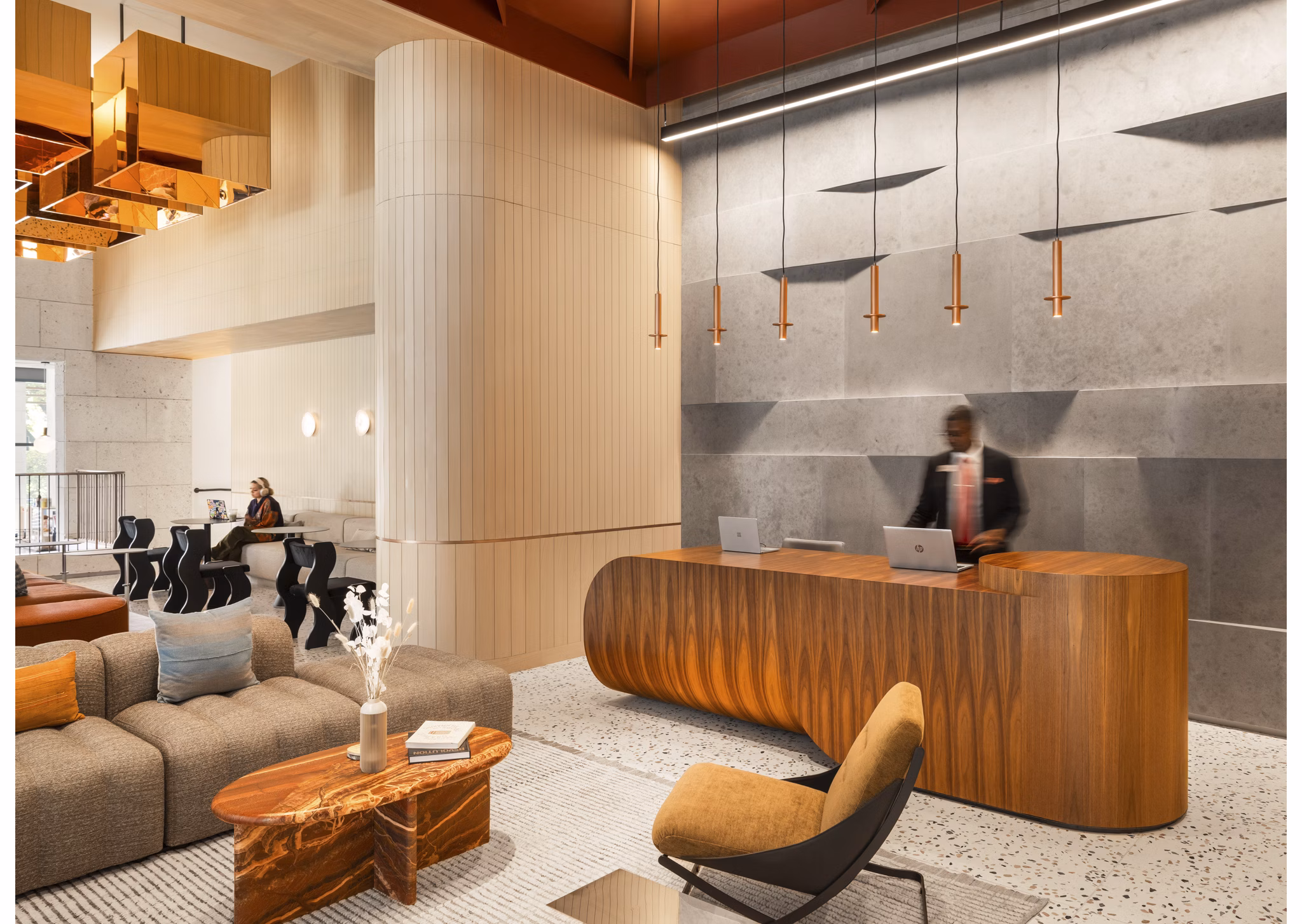 Clubhouse/Lobby at The Waller Apartments