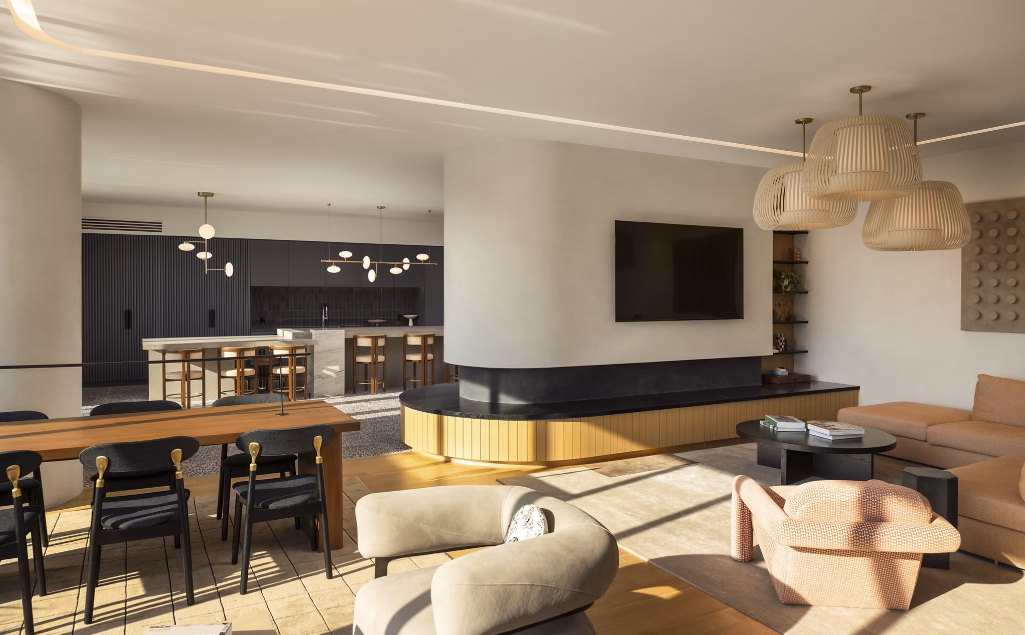 Clubhouse/Lobby at The Waller Apartments