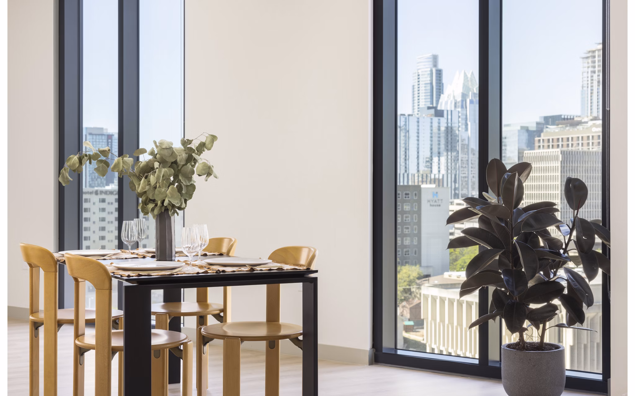 Dining Room at The Waller Apartments