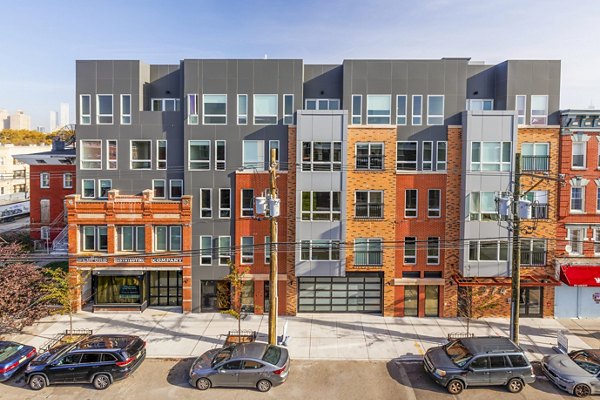 building/exterior at The Bedford Apartments