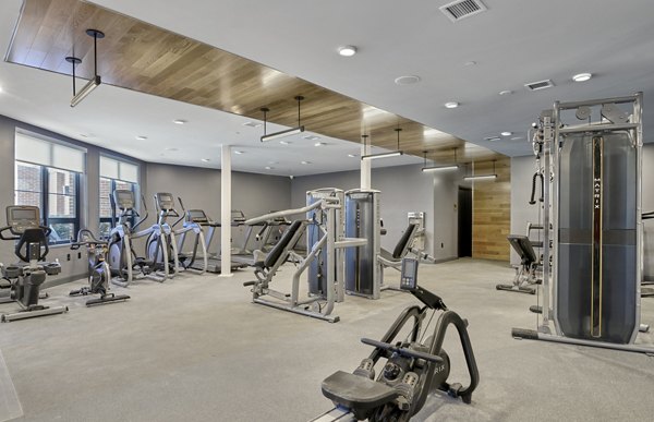 fitness center at BELA Apartments
