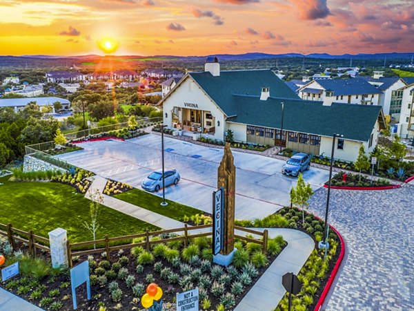 Vecina Apartment Villas: Contemporary design with lush landscaping in a luxury apartment community