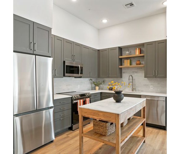 kitchen at Broadstone Sterling Ranch Apartments