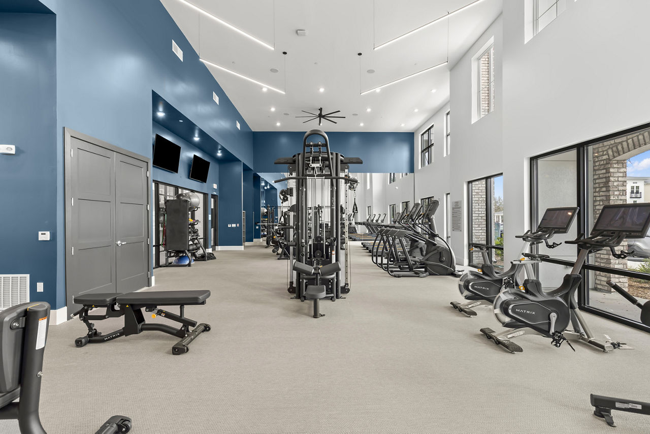 Gym at Marlowe South Tampa (1 of 2)