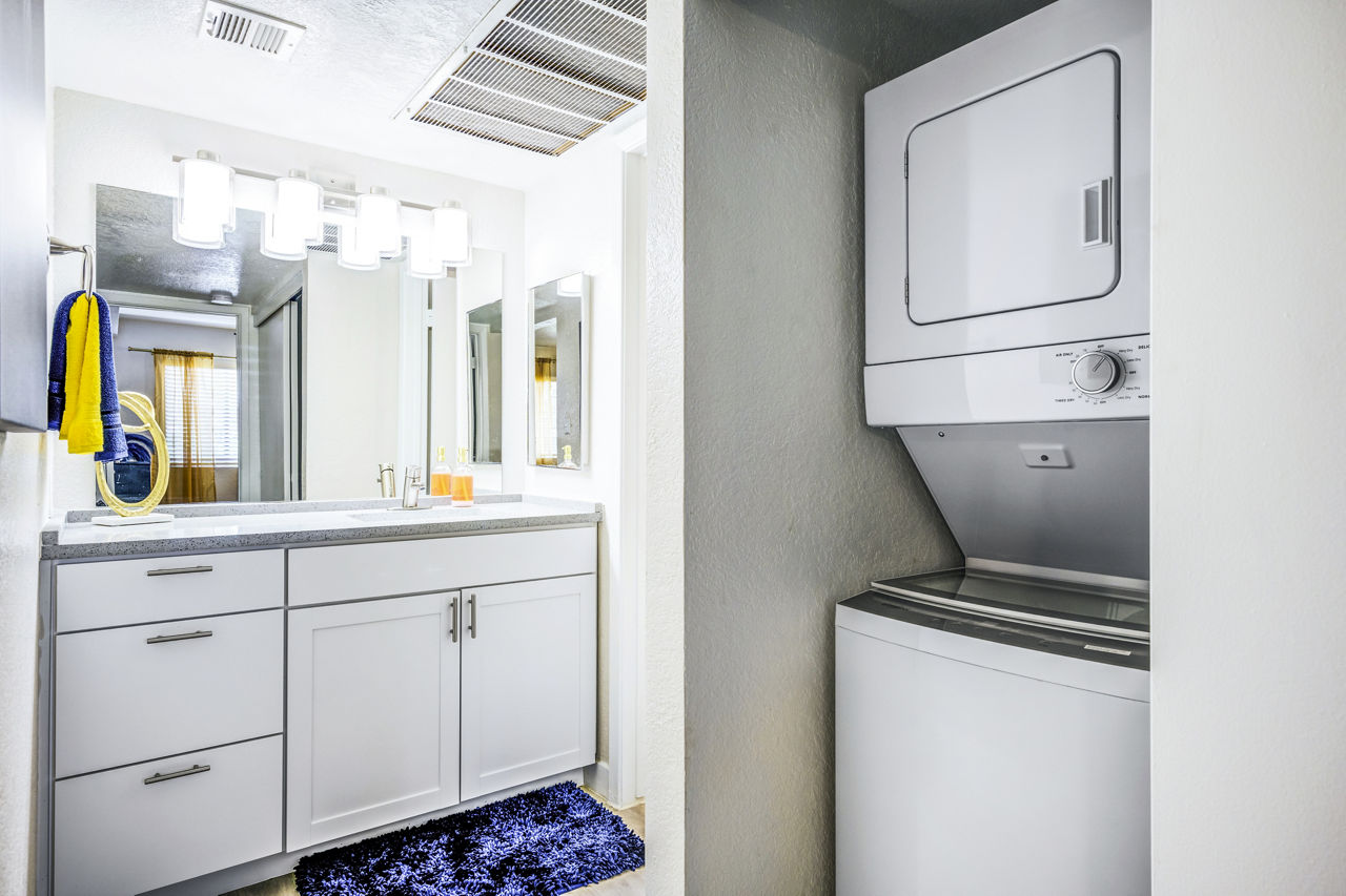 Laundry room at Monterey Village