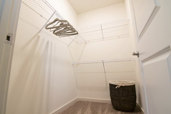 closet at Sage North Apartments