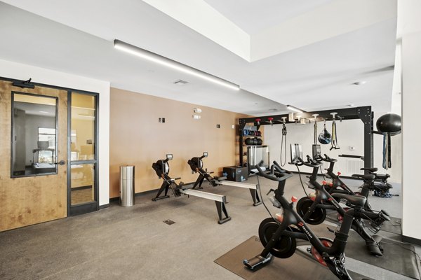 fitness center at 3500 West View Apartments