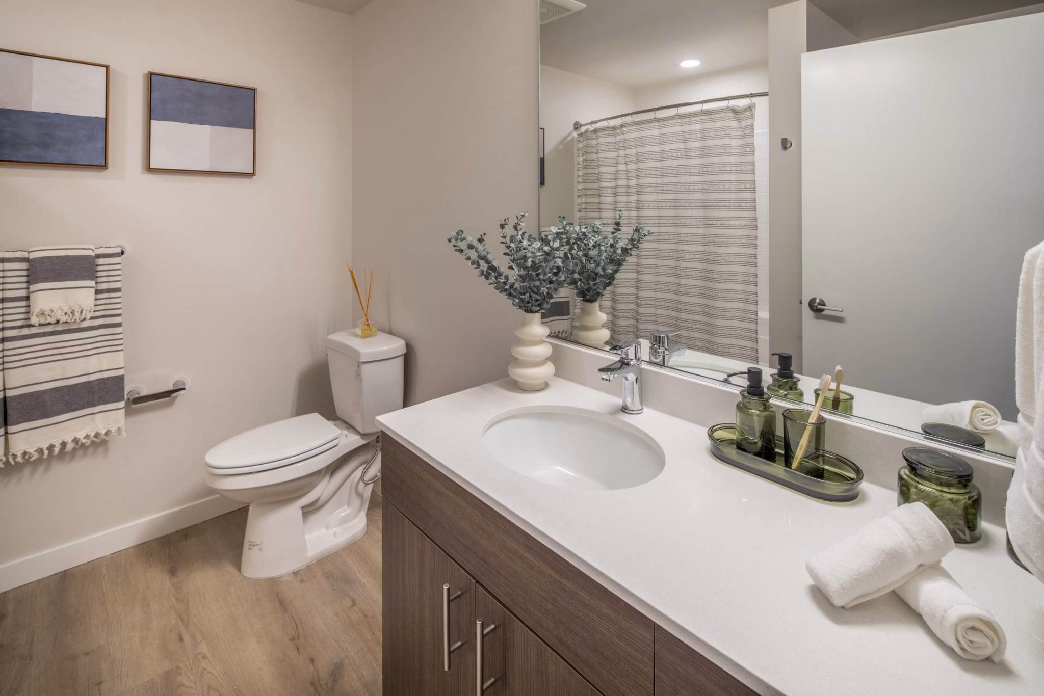 bathroom at Prose Battle Ground Apartments