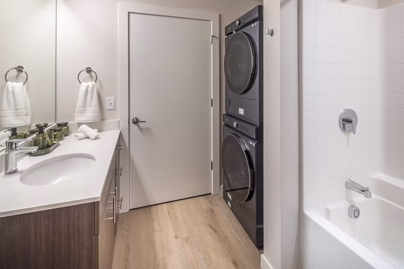 bathroom at Prose Battle Ground Apartments