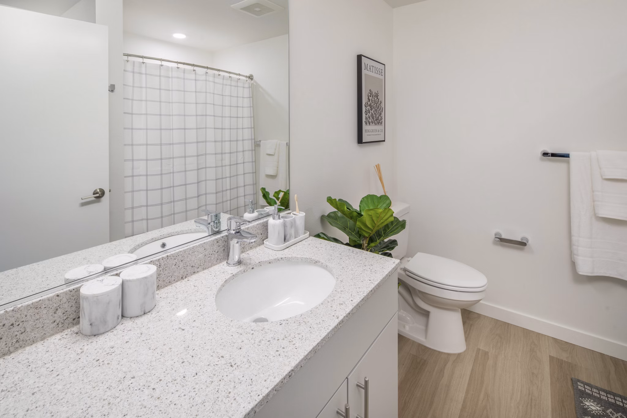 bathroom at Prose Battle Ground Apartments