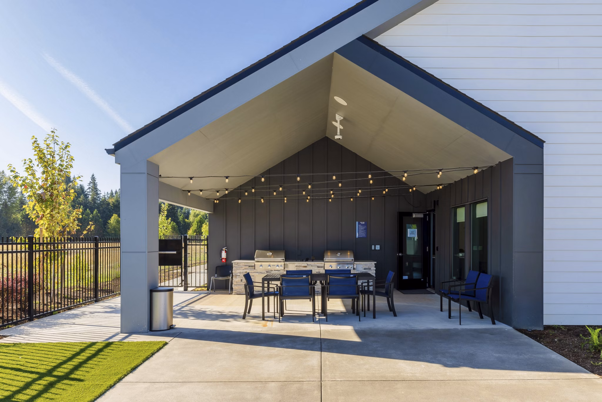 grill area at Prose Battle Ground Apartments