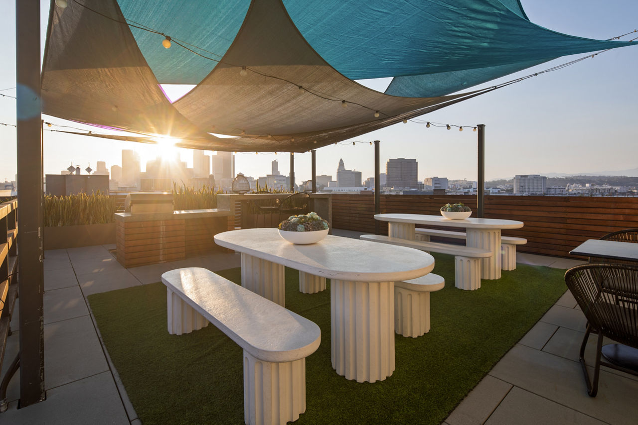 Roof deck at Aliso Apartments (2 of 2)