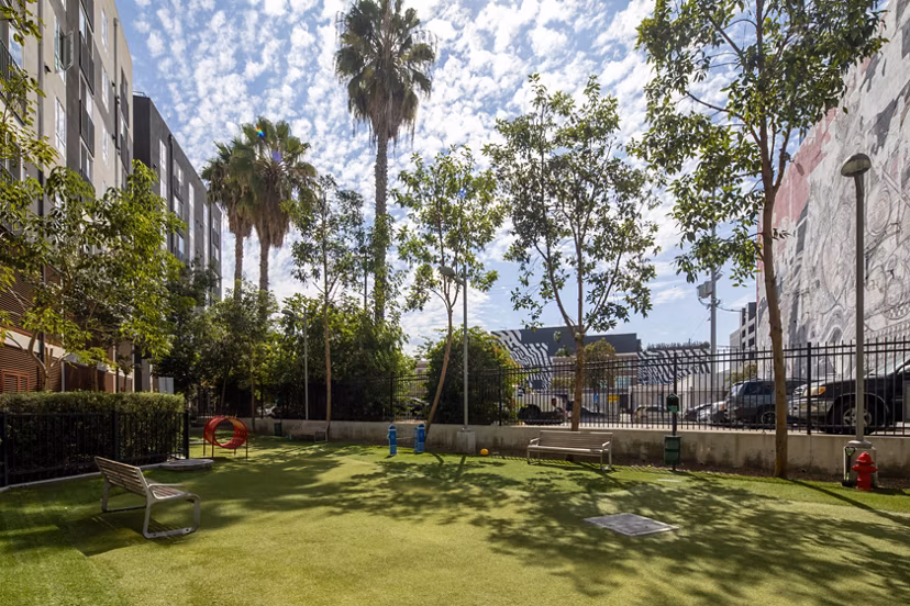 recreational area at Aliso Apartments