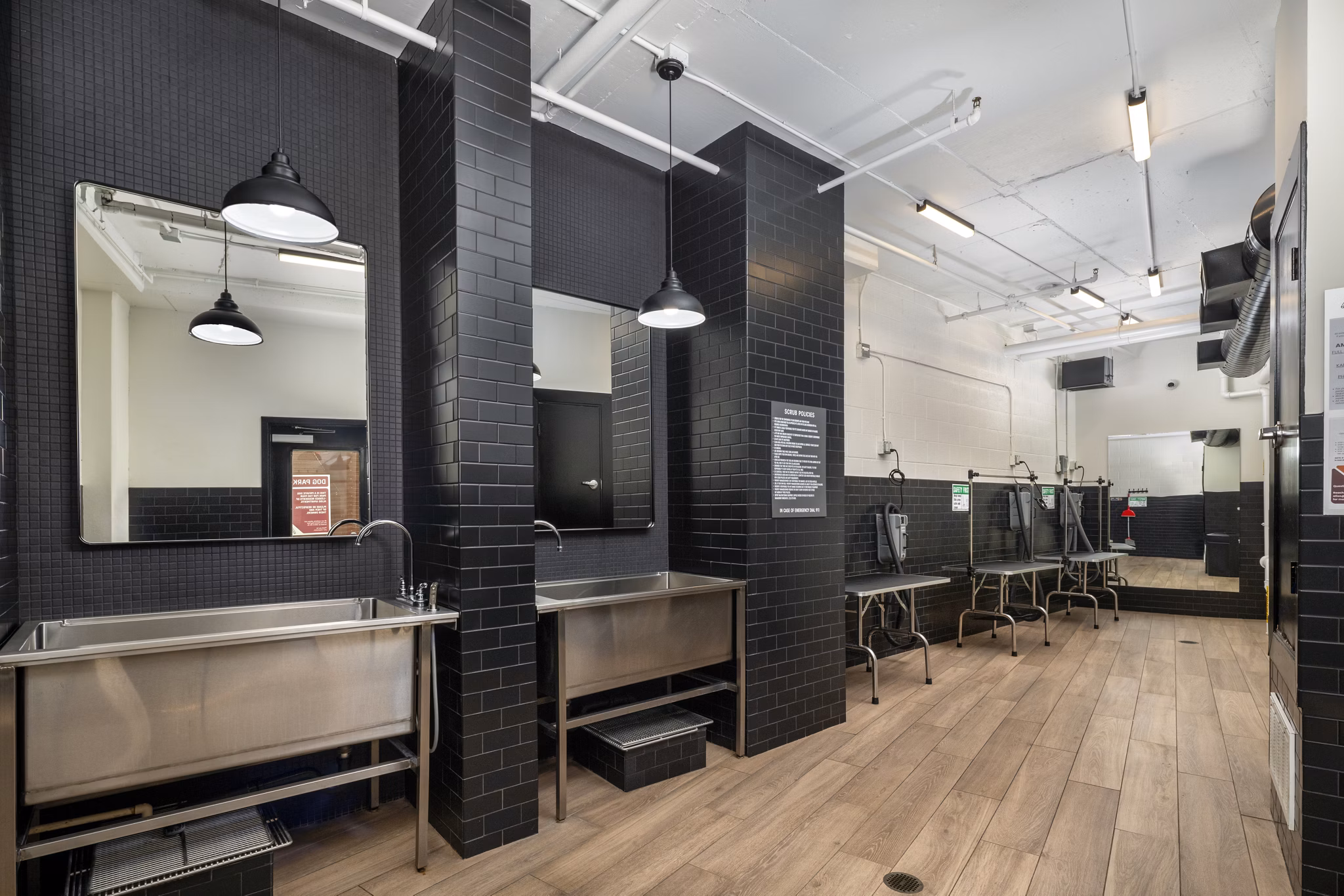 dog wash station at Aliso Apartments