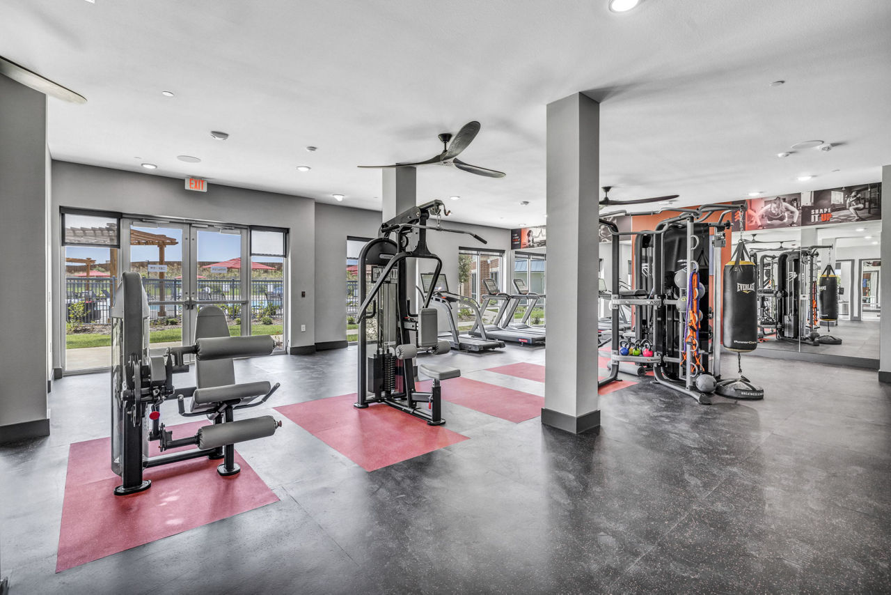Gym at Haven At Mansfield (1 of 3)