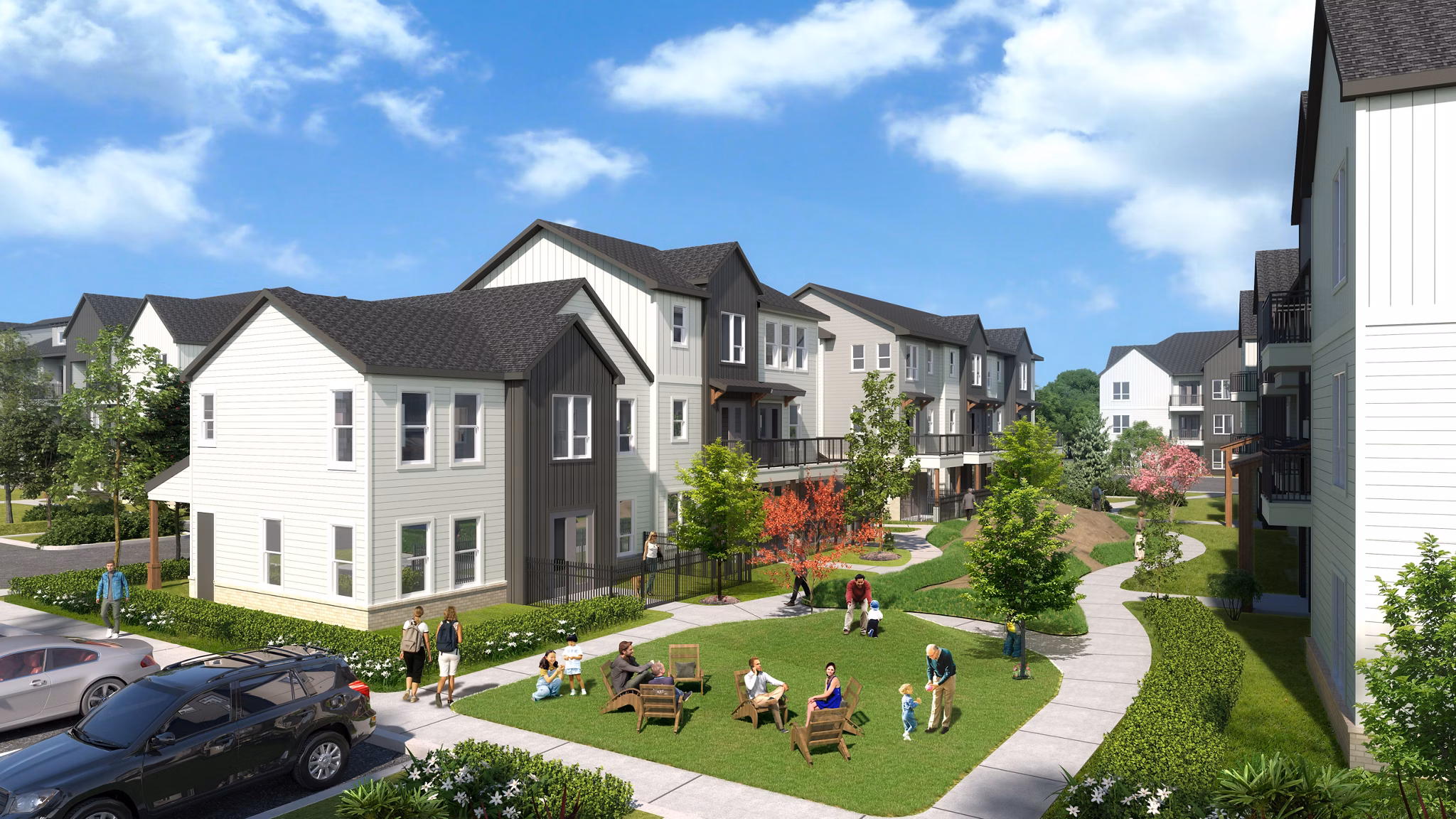 rendering at Residences at Kingwood Apartments