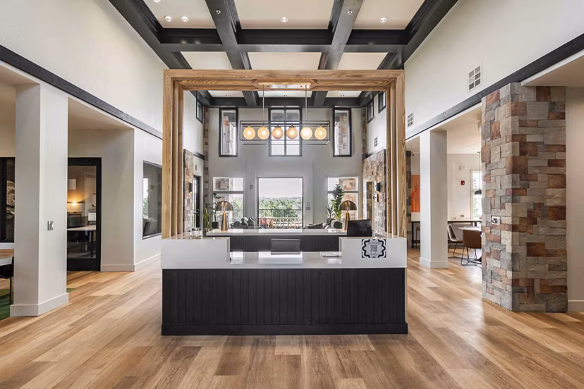 clubhouse at Aventura Falcon Valley Apartments