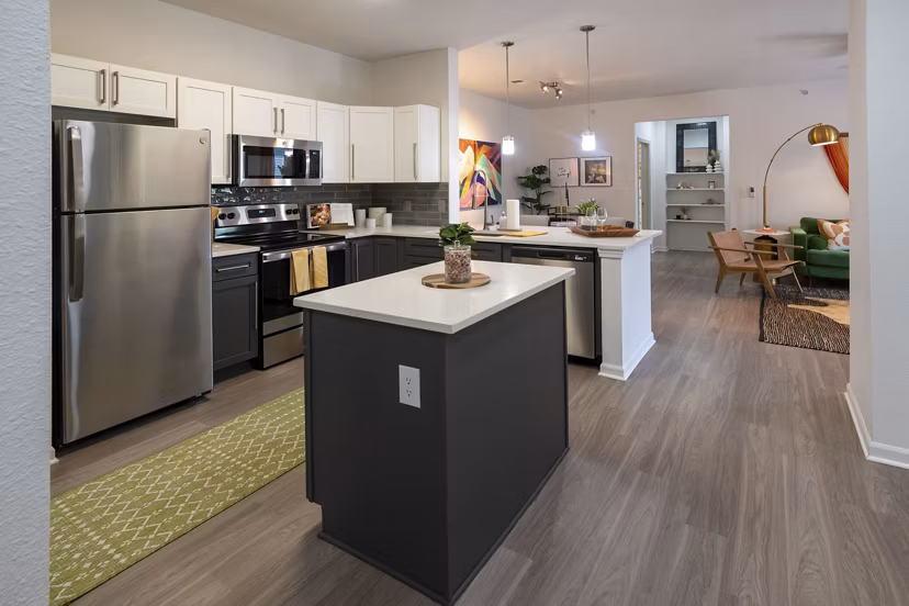 kitchen at Aventura Falcon Valley Apartments