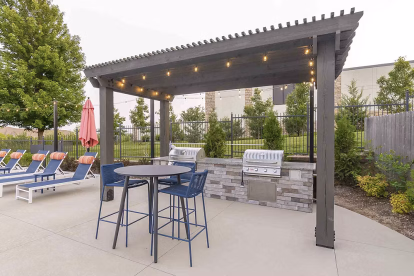 recreational area at Aventura Falcon Valley Apartments