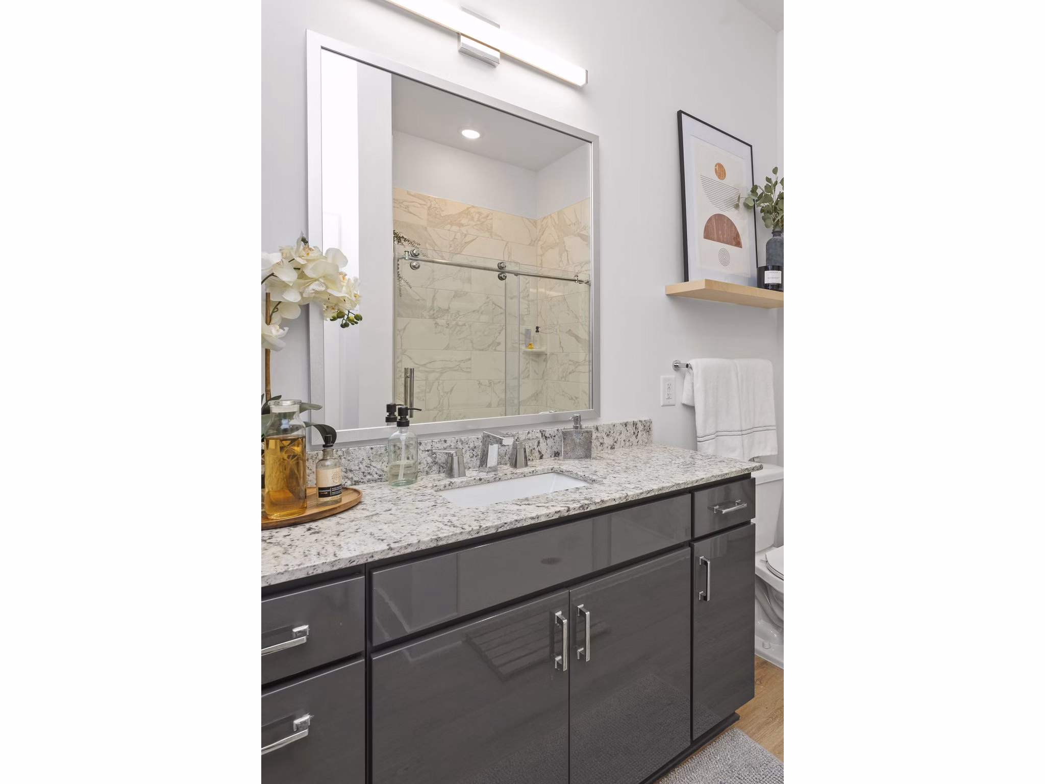bathroom at Ello House Apartments