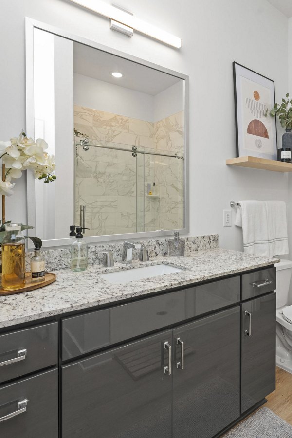 bathroom at Ello House Apartments