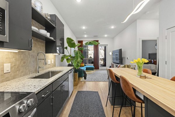 kitchen at Ello House Apartment