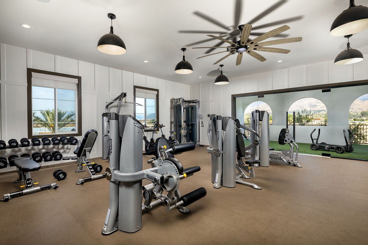 Gym at San Carlo Townhomes (1 of 2)