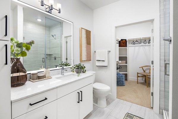 bathroom at Rye Charlotte Ave Apartments