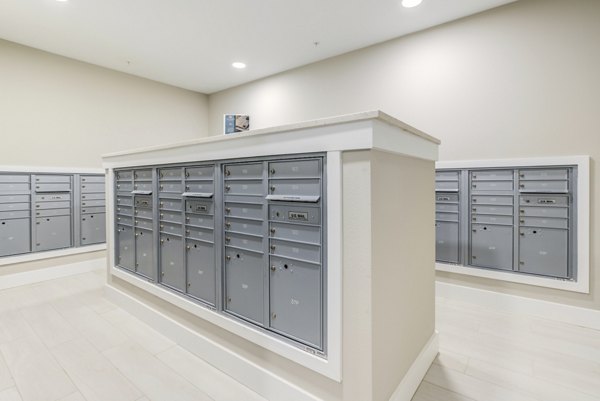 clubhouse mail room at The Pointe at Siena Ridge Apartments