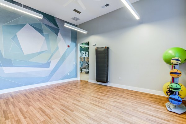 Modern studio with sleek finishes at The Pointe at Siena Ridge Apartments