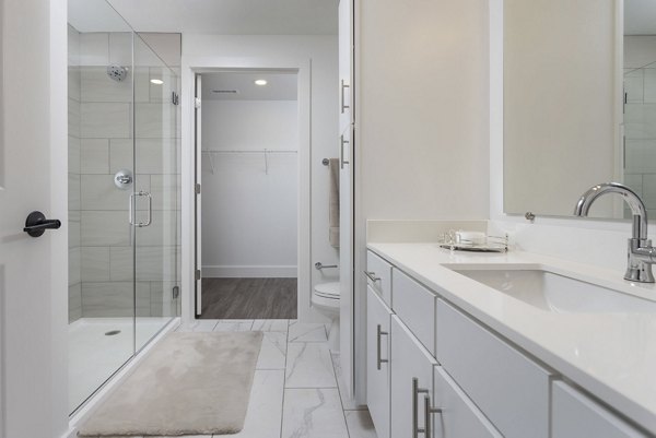 bathroom at 2020 at Providence Apartments