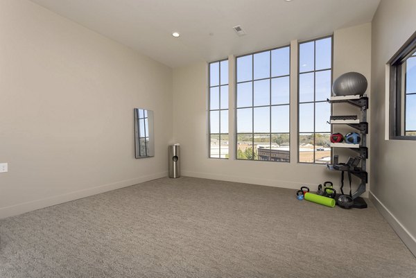 yoga studio at 2020 at Providence Apartments