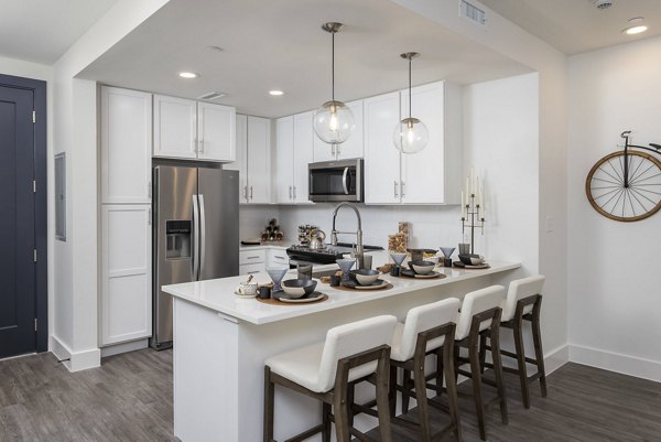 kitchen at 2020 at Providence Apartments