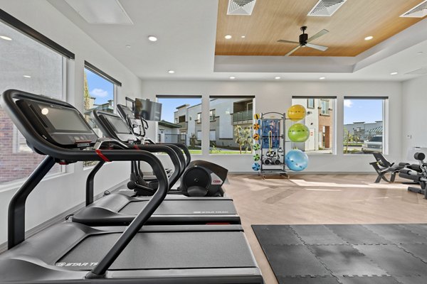 fitness center at Cardinal 95 Apartments