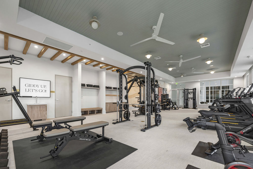Gym at Elan Polo Gardens (2 of 2)