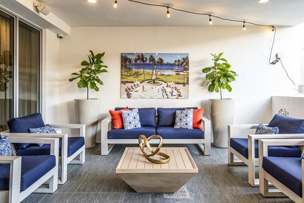 patio/balcony at Overture Doral Apartments