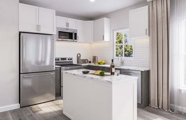 rendering at Cornerstone Westbury Apartments