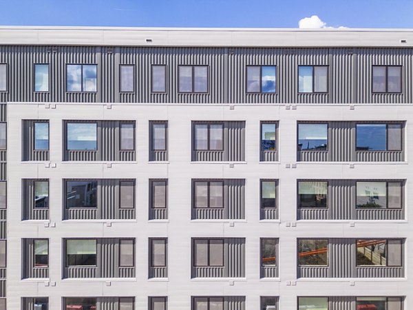 Hagert and York Apartments: Modern luxury apartments featuring architectural design in urban community