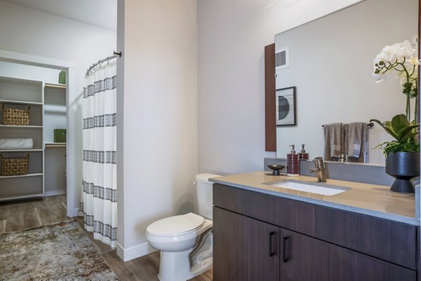 bathroom at Markana Latitude Apartments