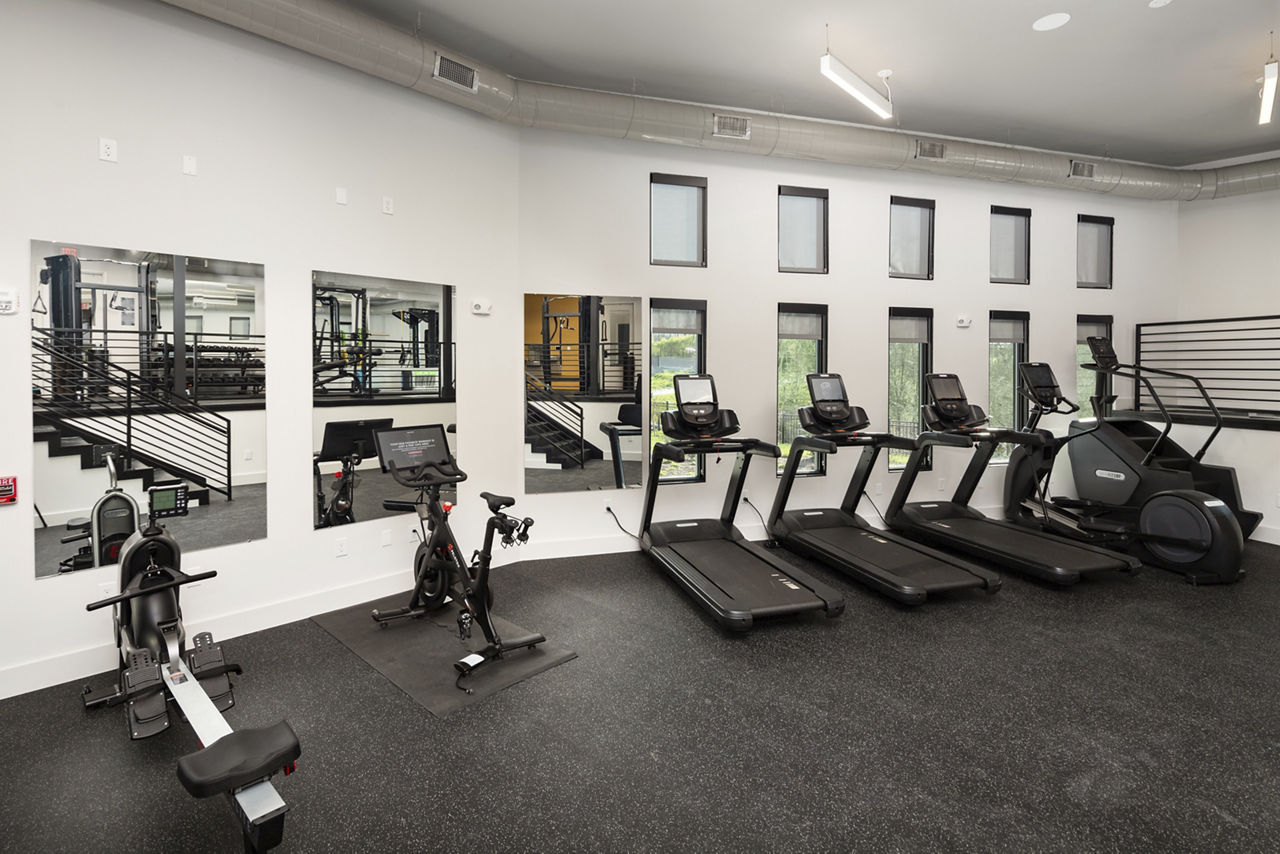Gym at The Crossings Apartments (3 of 4)