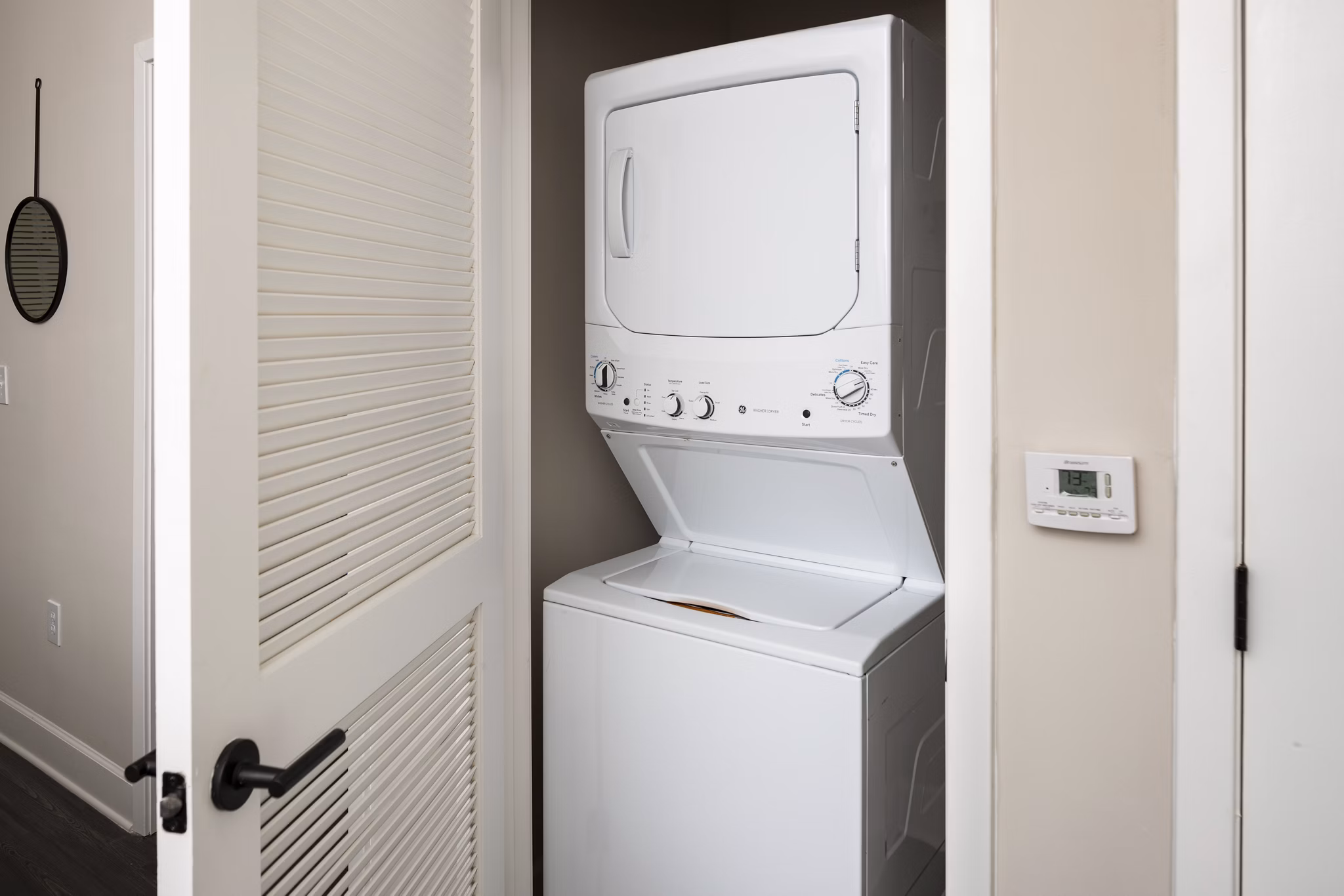 laundry room at The Crossings Apartments 