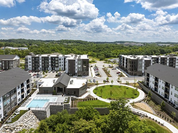 pool at The Crossings Apartments 