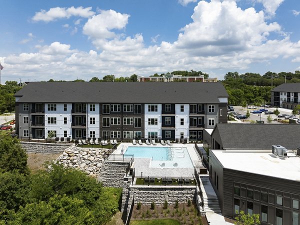 pool at The Crossings Apartments 