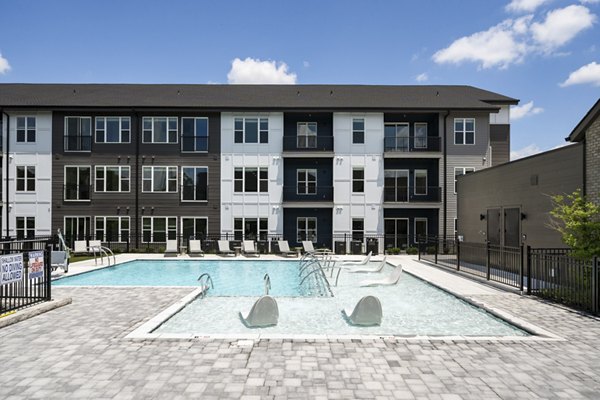 pool at The Crossings Apartments 