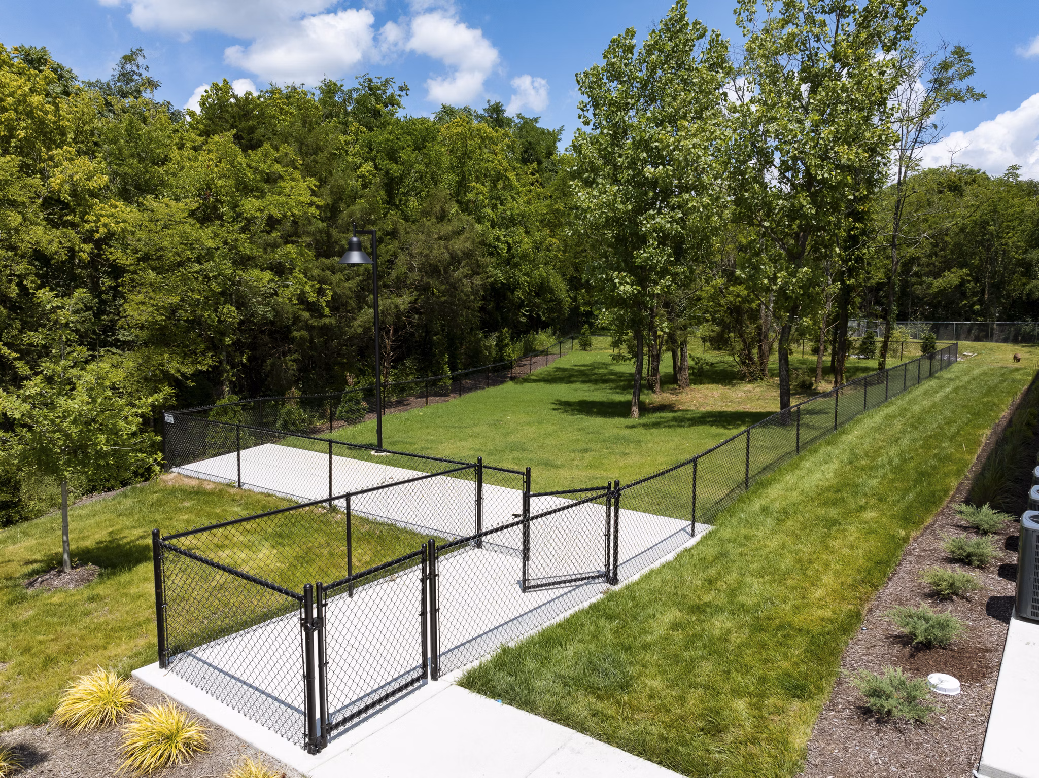 dog park at The Crossings Apartments 