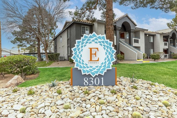 building at Escena Apartments
