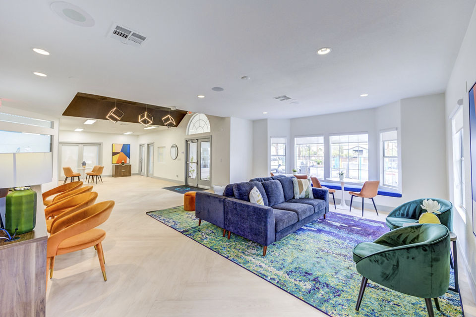 clubhouse at Escena Apartments